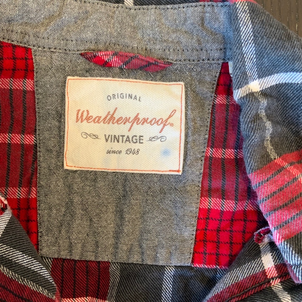 Original Weatherproof Flannel Size M - Picture 5 of 6